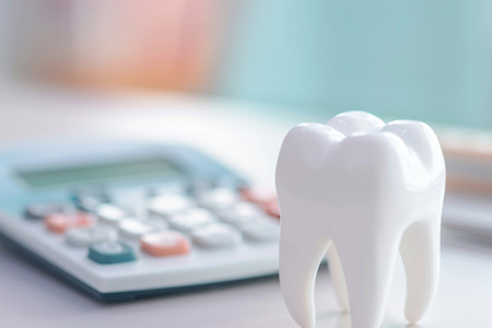 Model tooth and calculator